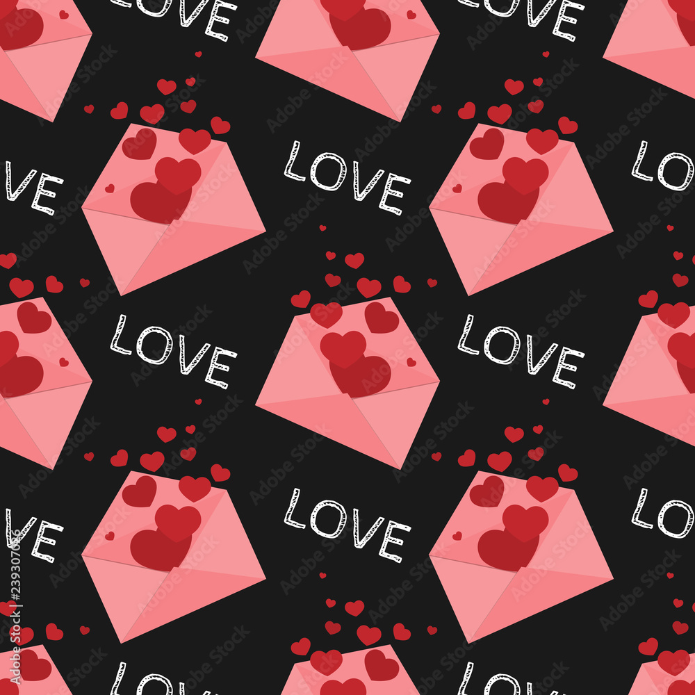 Valentine's Day seamless pattern Valentine's Day seamless pattern