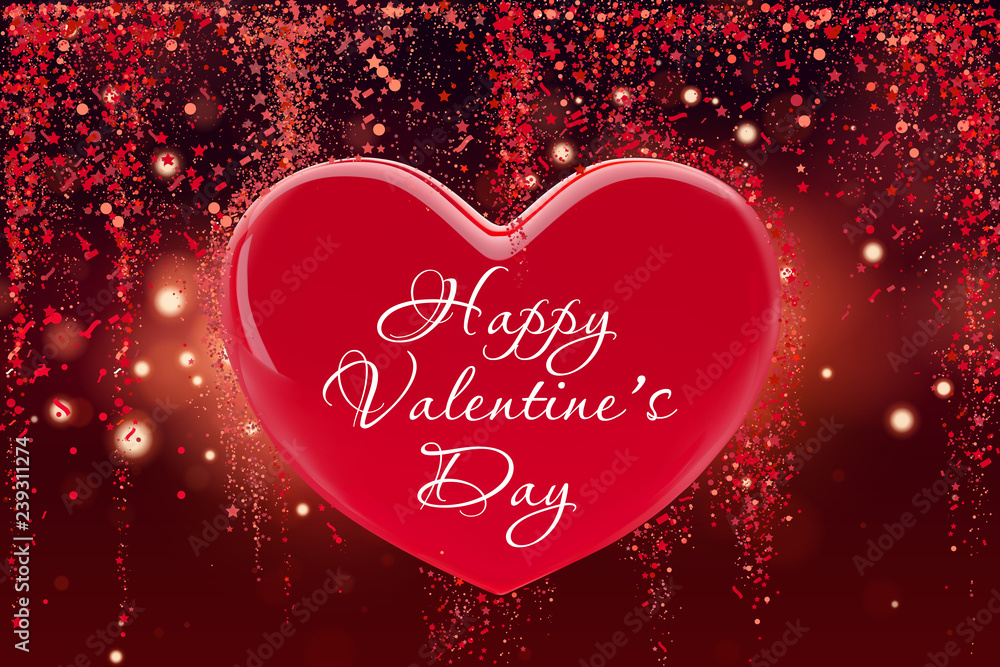 Red heart background. St valentine's symbol on golden background. 3d realistic Illustration design concept of a red valentine heart. Red heart background. St valentine's symbol on golden background. 3d realistic Illustration design concept of a red valentine heart.