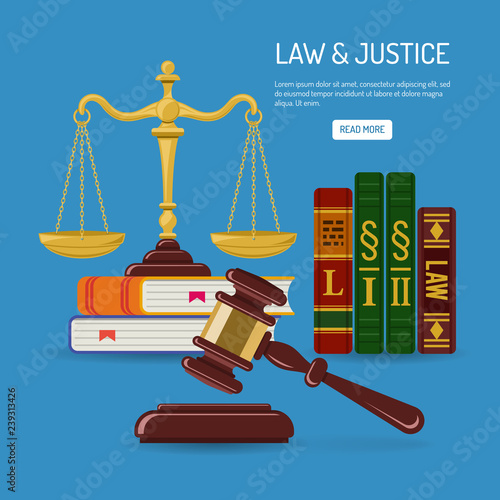 Law and Justice Concept