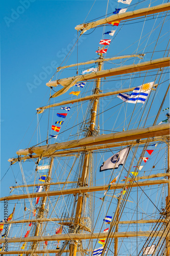 Sailing Ships Naval School Masts