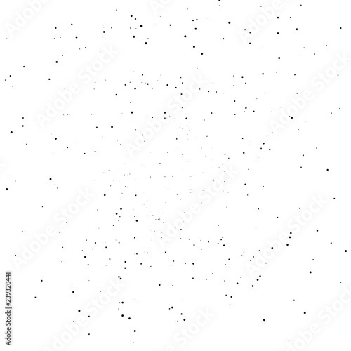 Black spots scatter glitter distress abstract background vector illustration