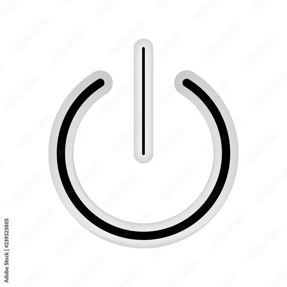 Illustration of Stanby sign icon Illustration of Stanby sign icon