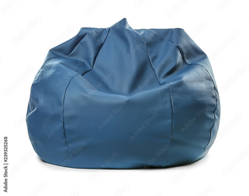 Beanbag chair on white background Beanbag chair on white background