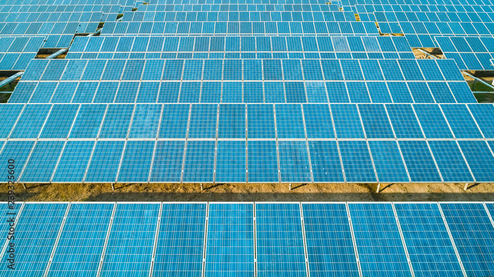 Aerial view of solar energy panels, solar panels, Solar power plants. Aerial view of solar energy panels, solar panels, Solar power plants.