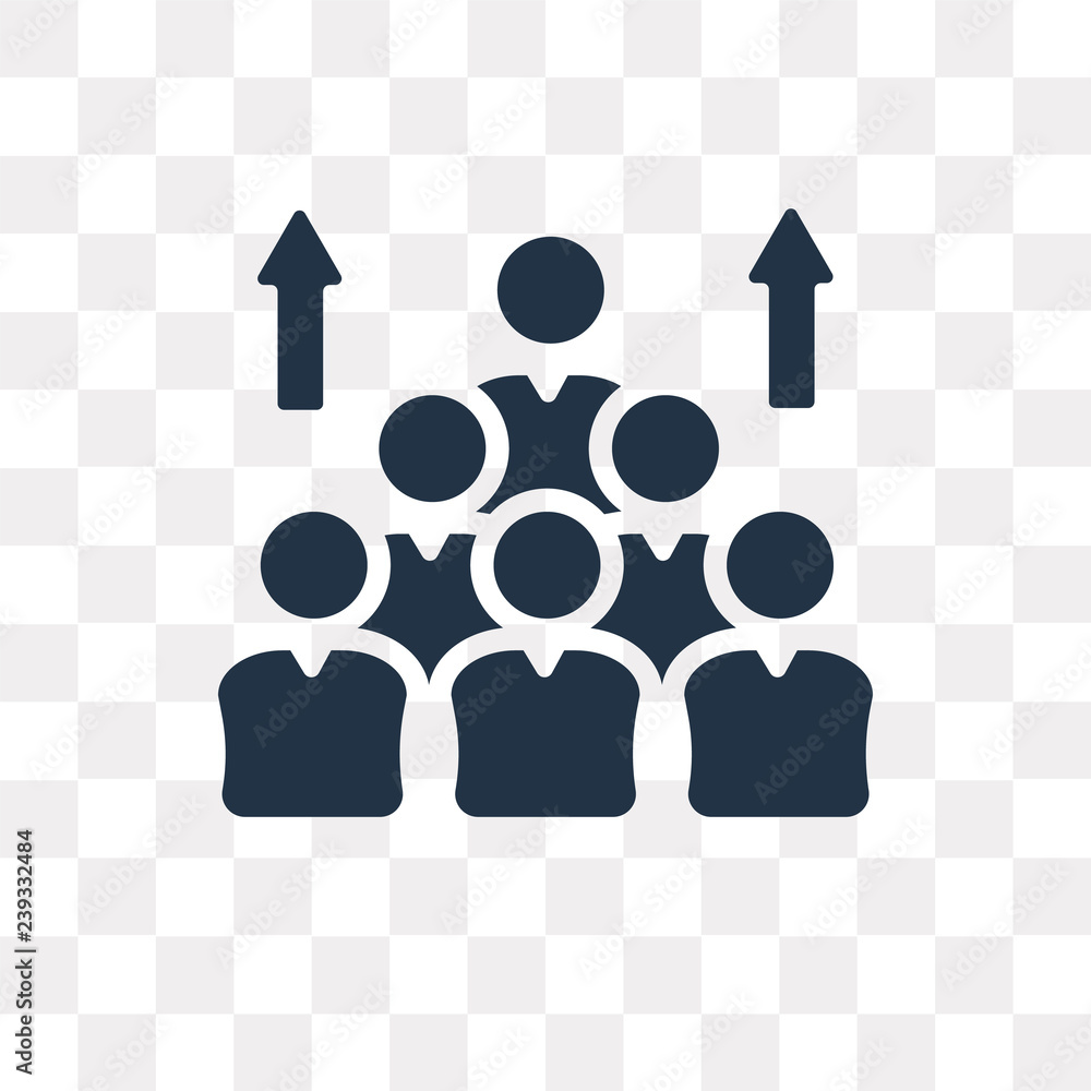 Population vector icon isolated on transparent background, Population transparency concept can be used web and mobile Population vector icon isolated on transparent background, Population transparency concept can be used web and mobile