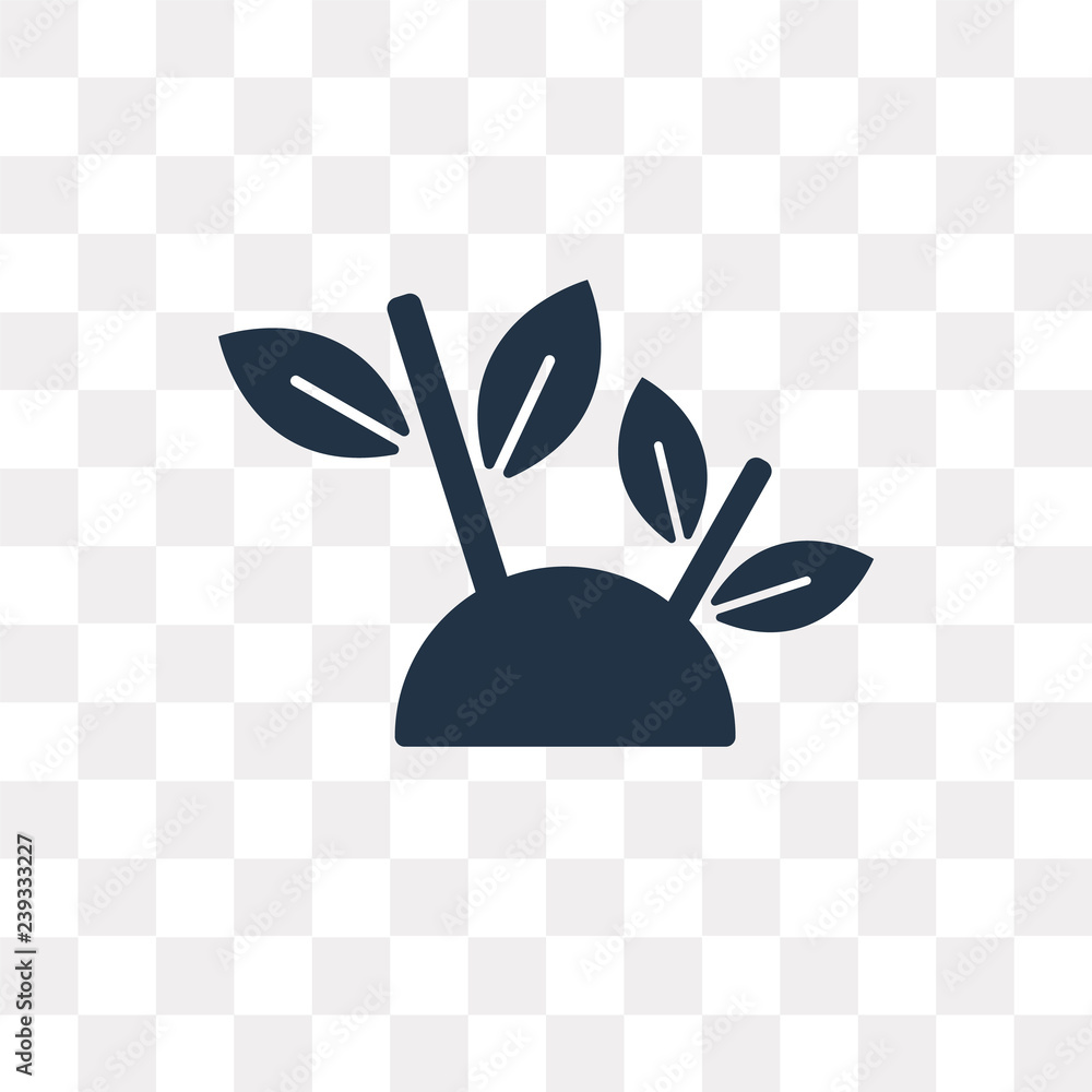 Plant vector icon isolated on transparent background, Plant transparency concept can be used web and mobile Plant vector icon isolated on transparent background, Plant transparency concept can be used web and mobile