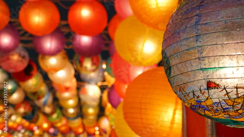 OSAKA光のルネサンス2018の台湾ランタン