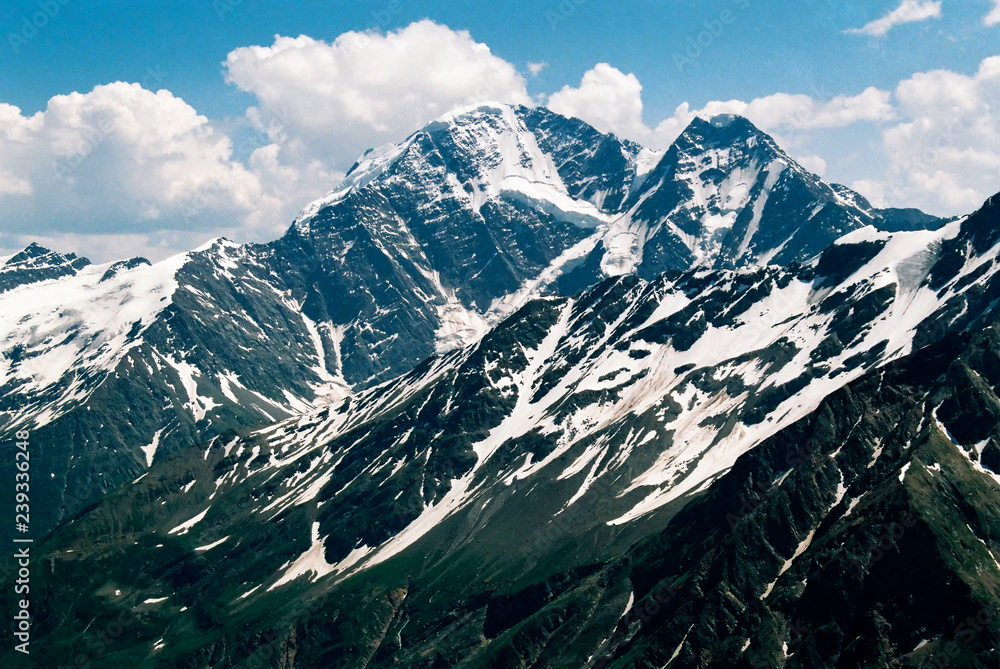 Prielbruse in Central Caucasus.