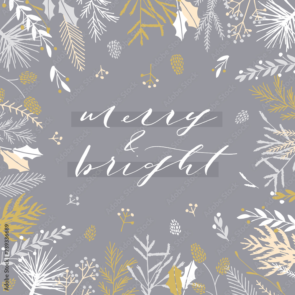 Christmas greeting card. Christmas greeting card.