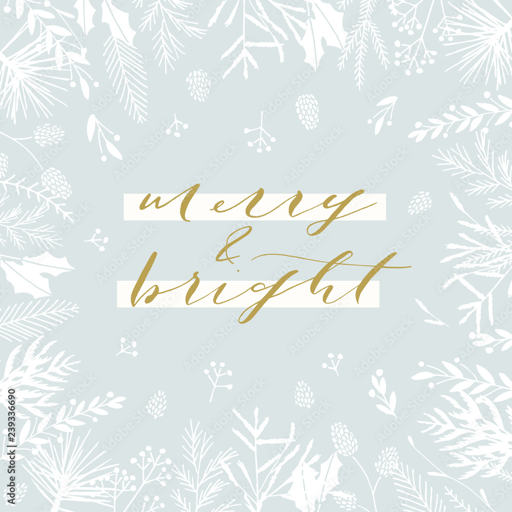 Christmas greeting card. Christmas greeting card.