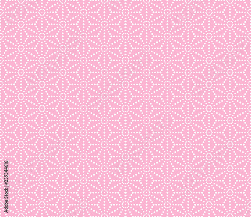 Vector Background, Japan Style #Geometric hemp-leaf pattern