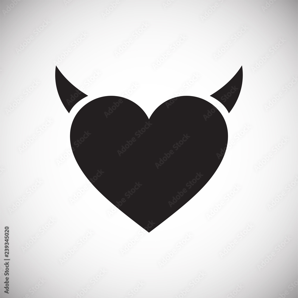 Heart with thorns icon on white background for graphic and web design, Modern simple vector sign. Internet concept. Trendy symbol for website design web button or mobile app Heart with thorns icon on white background for graphic and web design, Modern simple vector sign. Internet concept. Trendy symbol for website design web button or mobile app