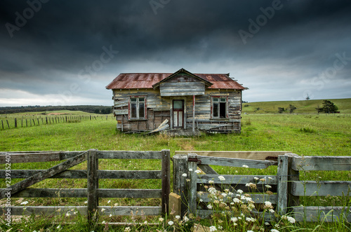 Abandoned wooden building, Far North, New Zealand