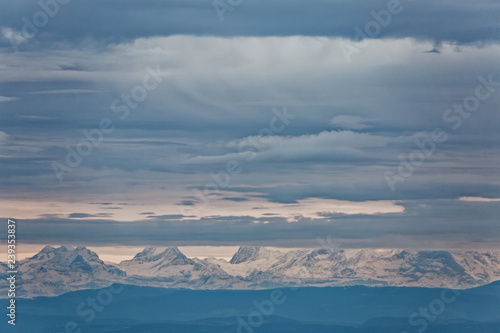 Les Alpes vues des Vosges © Olympixel