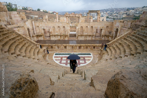 Foto North theatre jerash