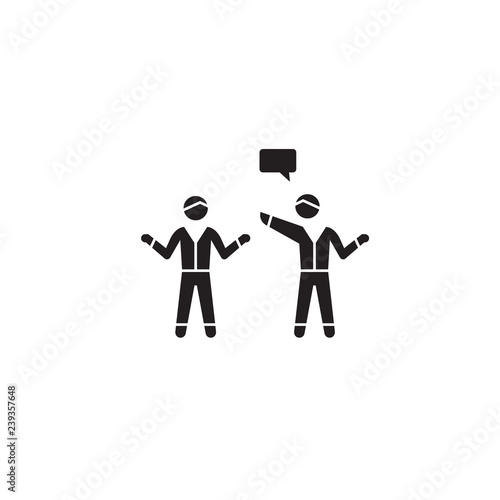 Indictment, blaming black vector concept icon. Indictment, blaming flat illustration, sign, symbol