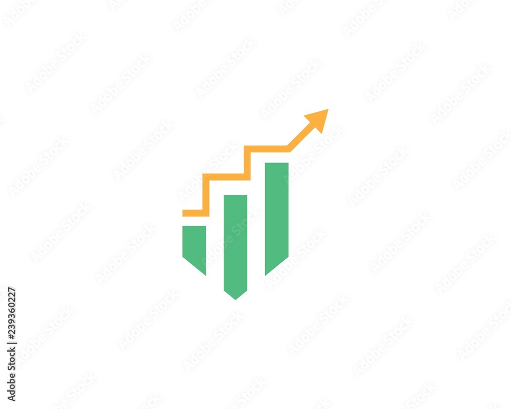 Business finance symbol illustration Business finance symbol illustration