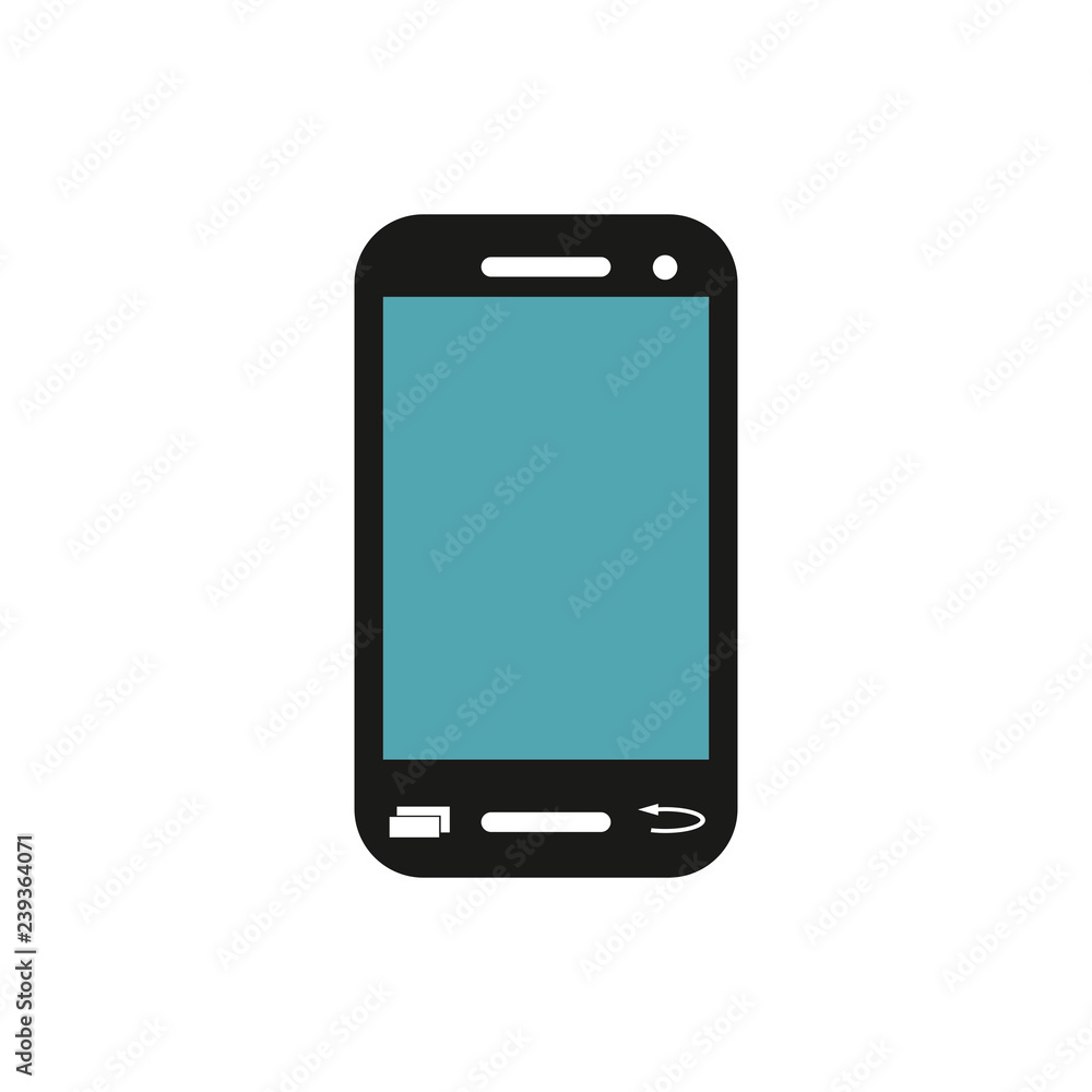 Mobile icon. Vector illustration Mobile icon. Vector illustration