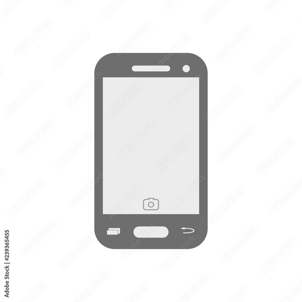 Mobile icon. Vector illustration Mobile icon. Vector illustration