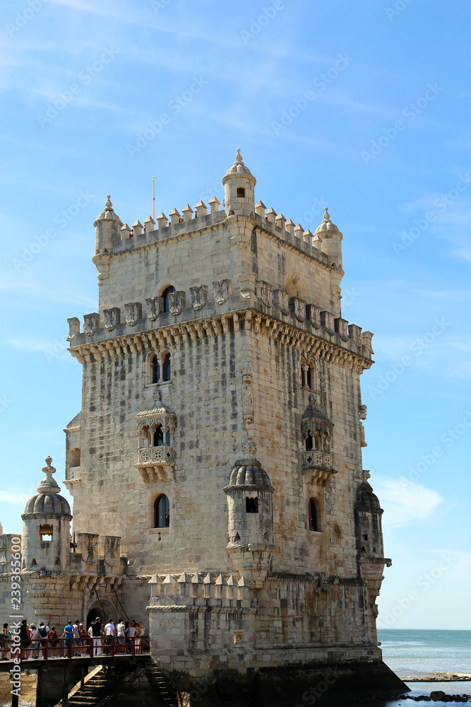 Torre de Belém in Lisbon, Portugal