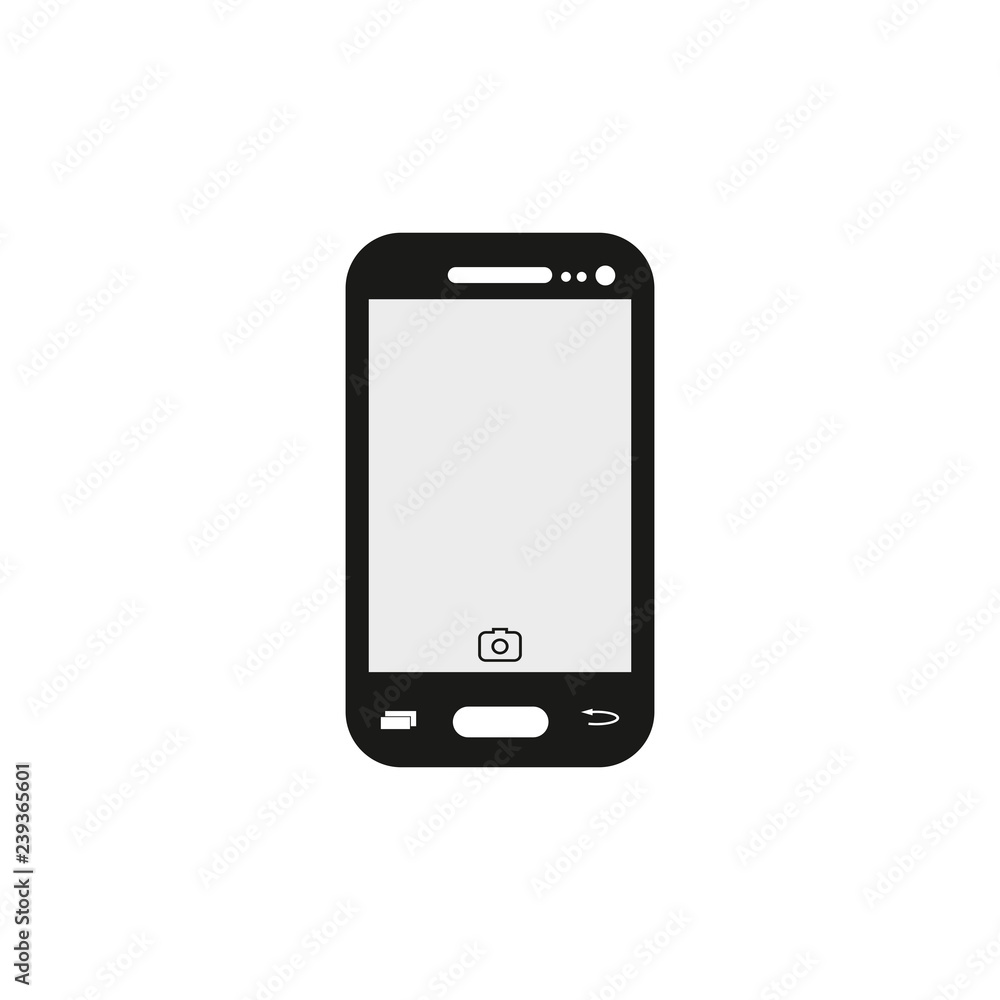 Mobile icon. Vector illustration Mobile icon. Vector illustration