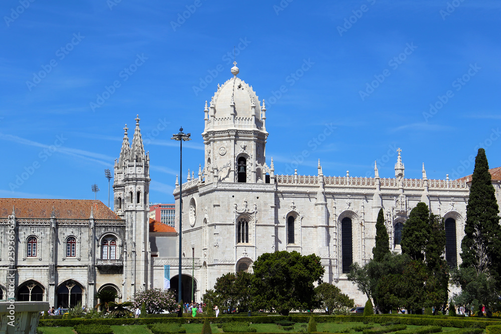 The Jerónimos Monastery in Lisbon, Portugal