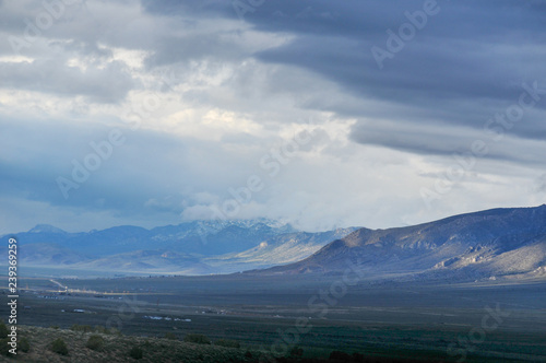 view of mountains and sky © Nellie