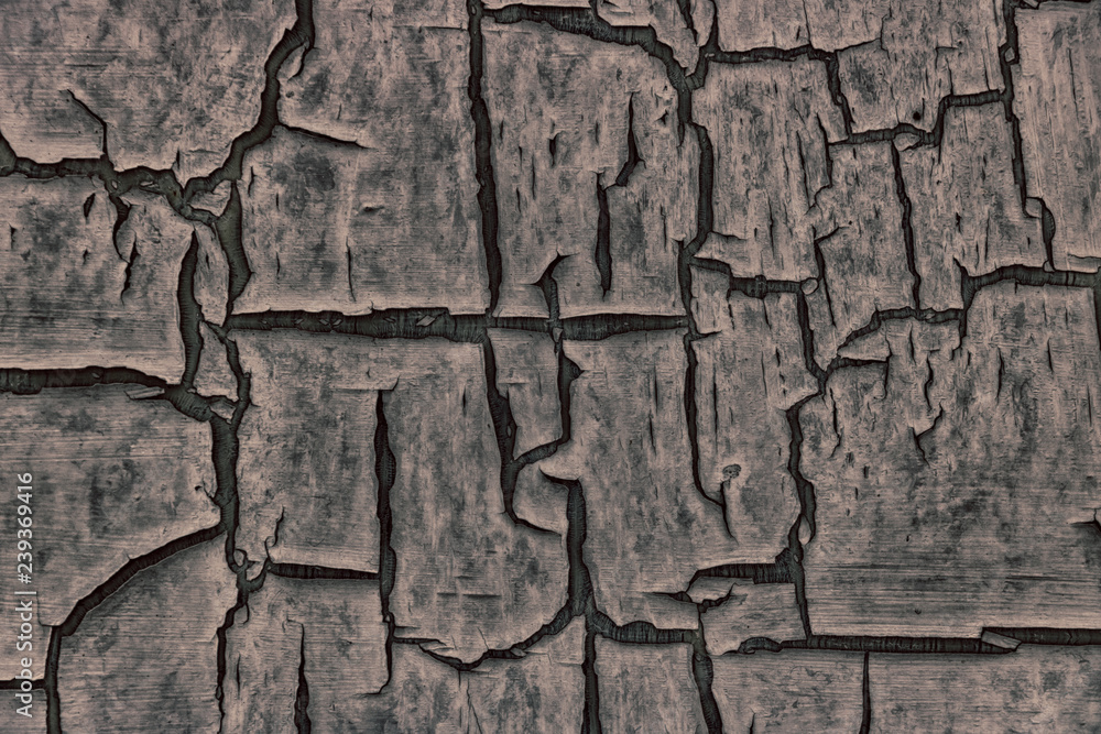 The old cracked paint on a wall surface. The old cracked paint on a wall surface.