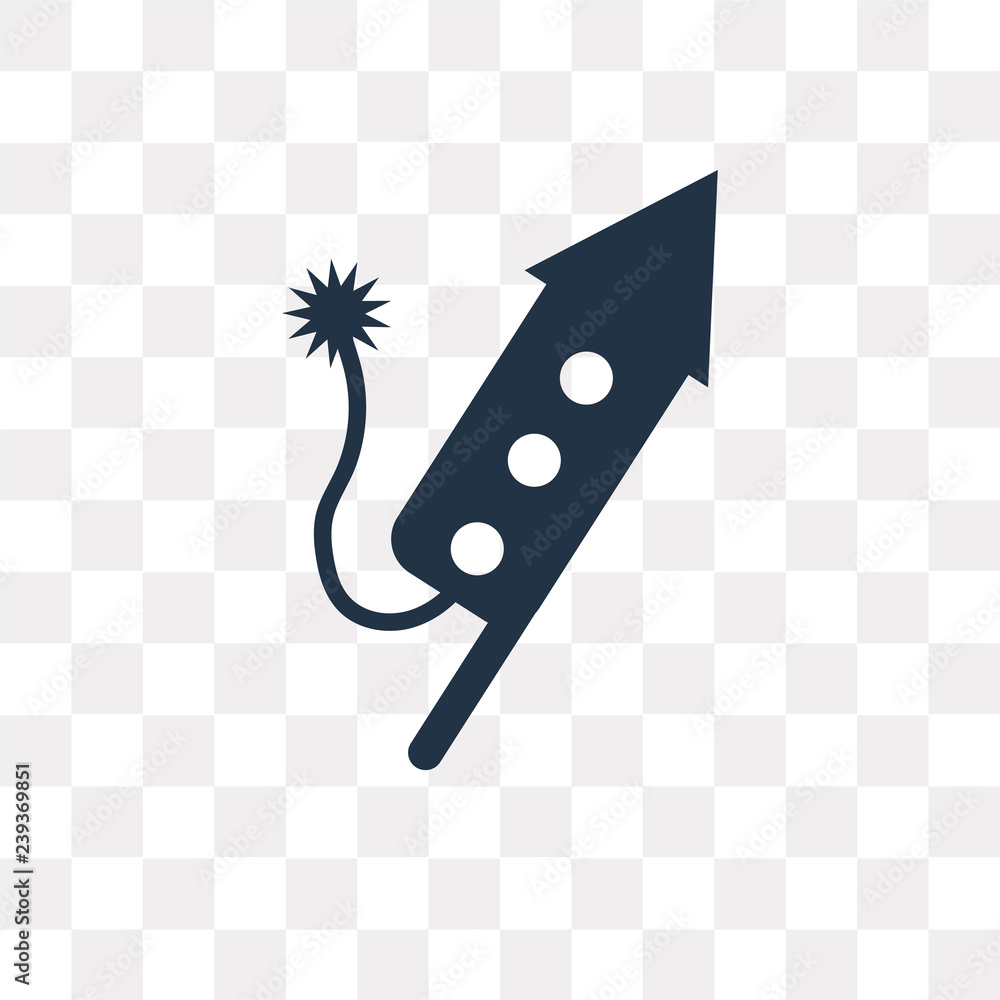 Fireworks vector icon isolated on transparent background, Fireworks transparency concept can be used web and mobile Fireworks vector icon isolated on transparent background, Fireworks transparency concept can be used web and mobile