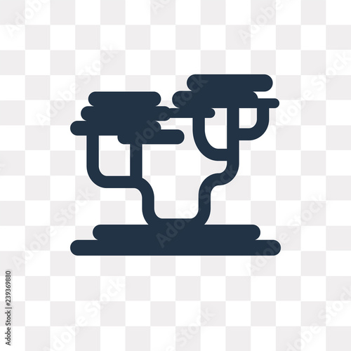 Penjing vector icon isolated on transparent background, Penjing  transparency concept can be used web and mobile