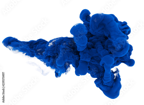 Textured blue paint.
