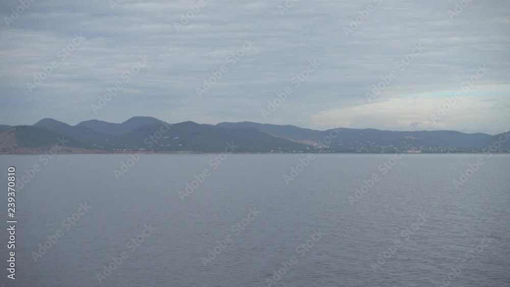 Sailing near the island of Ibiza Sailing near the island of Ibiza