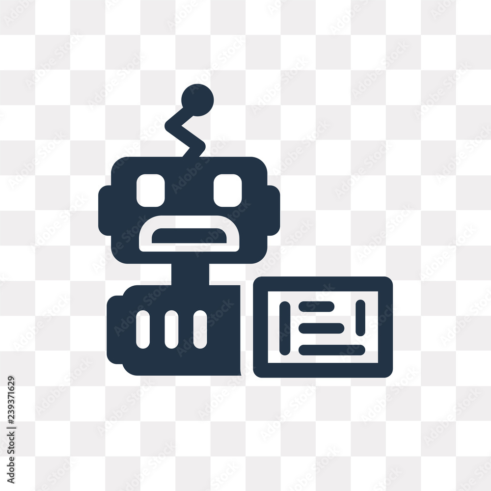 Fototapeta premium Code vector icon isolated on transparent background, Code transparency concept can be used web and mobile