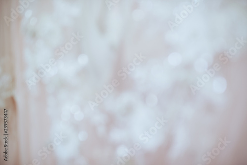 Blurred curtain as abstract background and frame