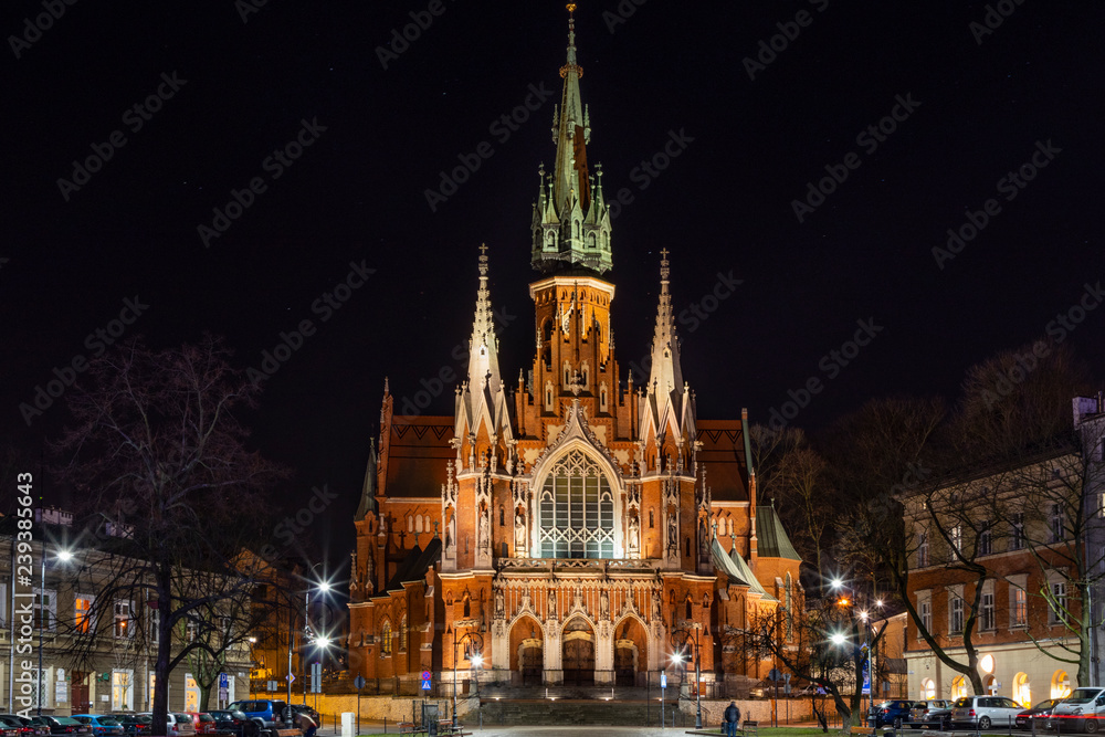 Church of St. Jozef in Cracow, Poland