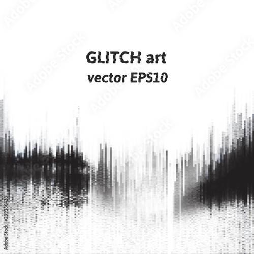 Abstract background with geometric texture. The image is broken up into parts. Optical illusion of motion.