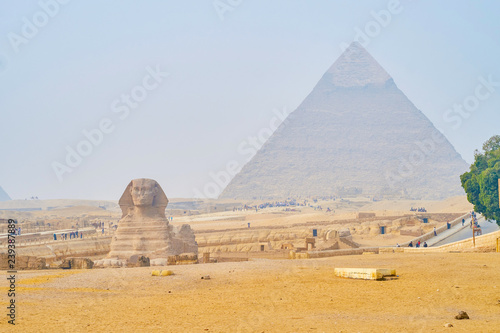 The Giza Necropolis in Egypt