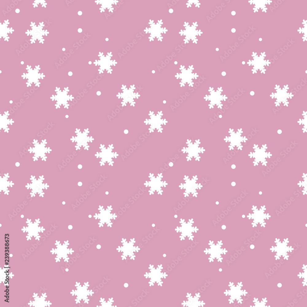 Christmas seamless pattern with snowflakes.Design template for wallpaper,fabric,wrapping,textile Christmas seamless pattern with snowflakes.Design template for wallpaper,fabric,wrapping,textile