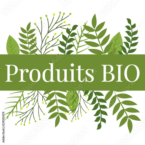 Bannière produits bio.