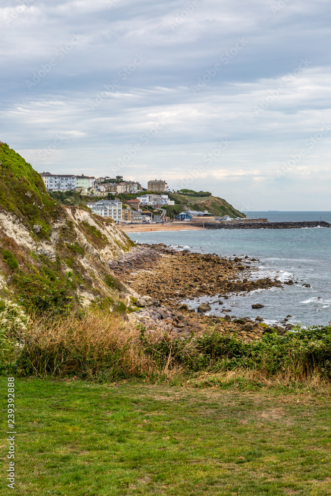 Looking along the coast towards Ventnor, on the Isle of Wight
