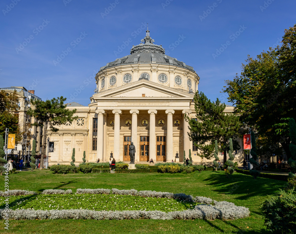 Historisches Konzerthaus Ateneul Roman - Athenaeum in Bukarest, Rumänien