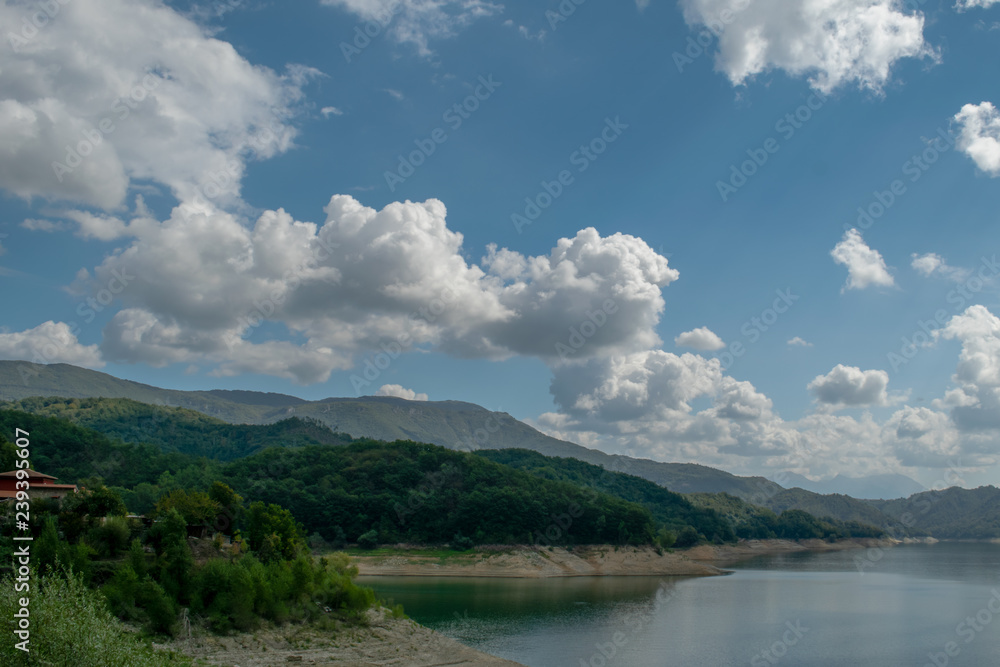 Lago del Salto, Petrella Salto, Province of Rieti, Italy Lago del Salto, Petrella Salto, Province of Rieti, Italy