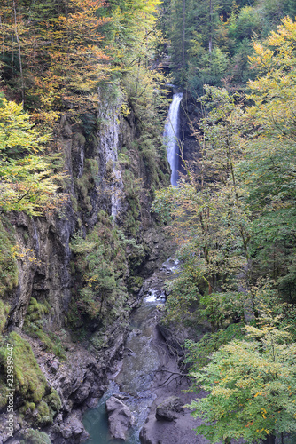 Wasserfall in der Rappenlochschlucht photo