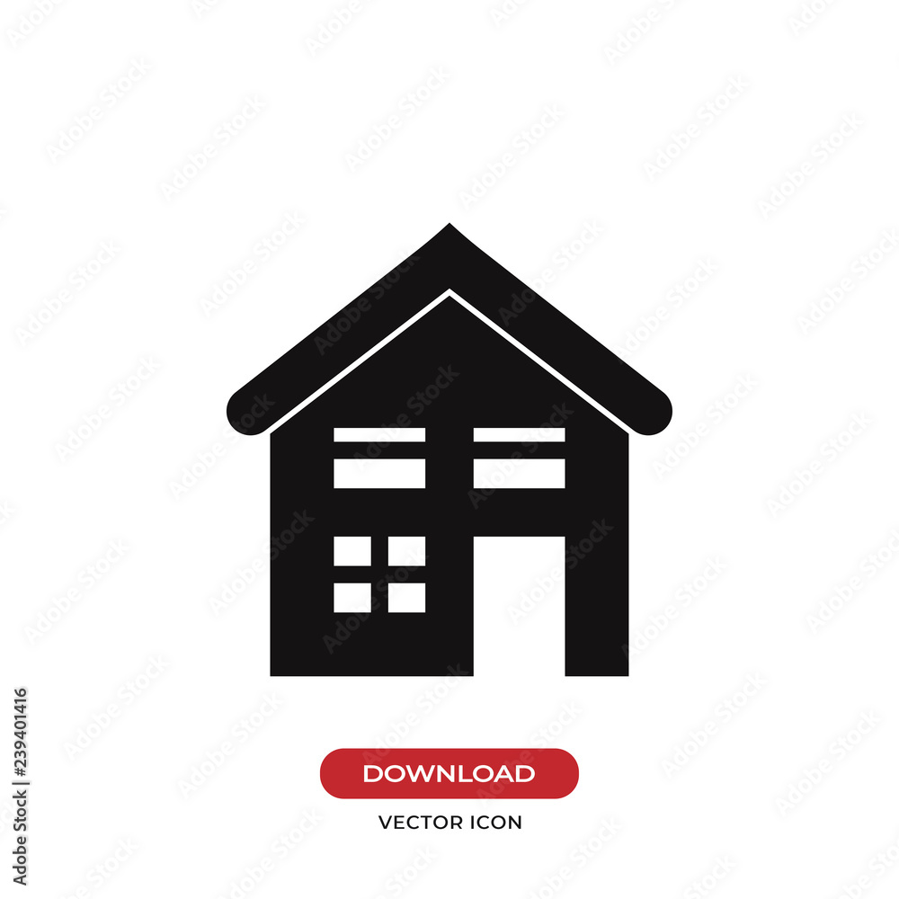 Home icon vector. House symbol. Home icon vector. House symbol.