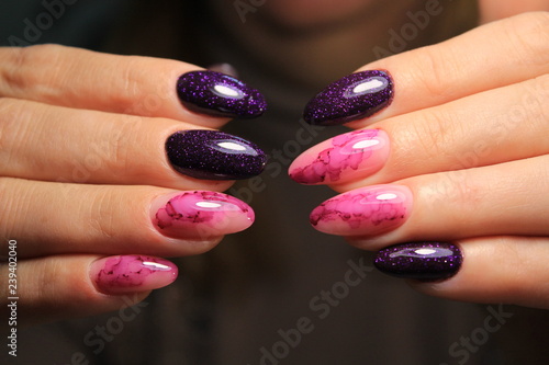 glamorous manicure nails