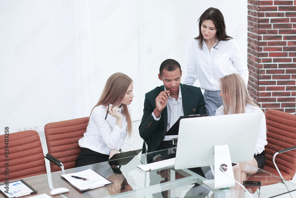 business team working on a new business project business team working on a new business project