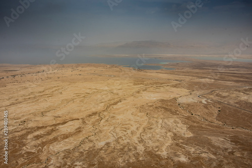 panoramic of the Judean desert