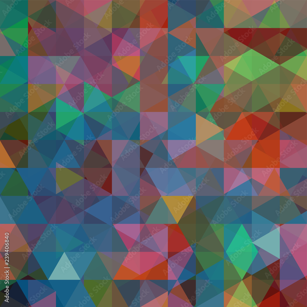 Abstract colorful mosaic background. Triangle geometric background. Design elements. Vector illustration Abstract colorful mosaic background. Triangle geometric background. Design elements. Vector illustration