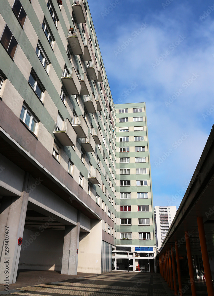 multi-unit building - social housing