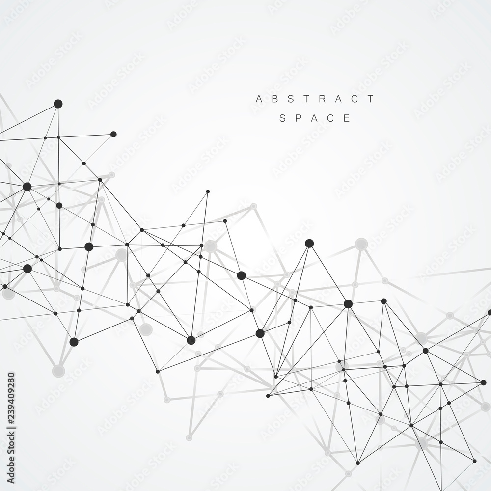 Abstract science and technology design Abstract science and technology design